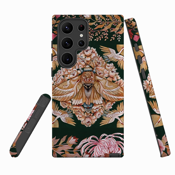 Samsung Tough Case - Golden Moth By Maria Matos Textured Grip