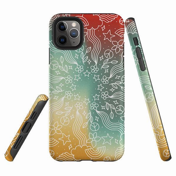 Stylish Surface Design iPhone Tough Case - Galaxy Mandala