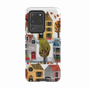 Textured Comfort Polished Edge Samsung Tough Case - Houses By Tracey English