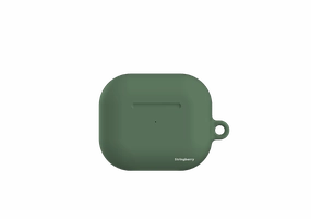 compact ergonomic travel airpods protector Chicago Green Airpod Case Gen 3