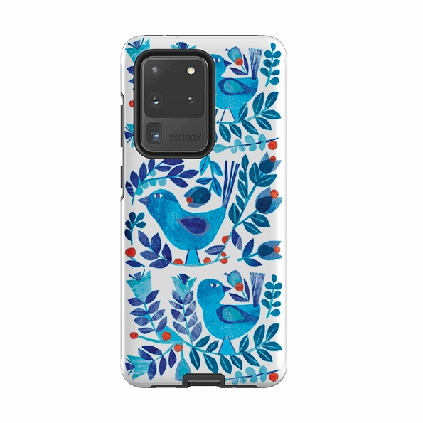 Creative Accent Samsung Tough Case - Scandi Birds By Tracey English
