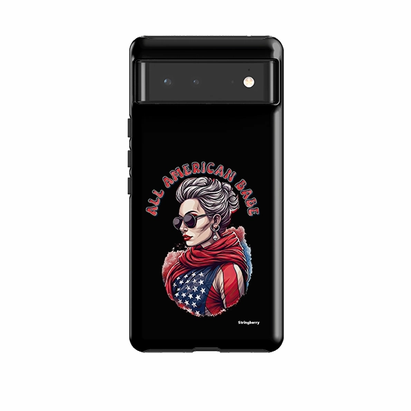 Daily Style Google Tough Case -  All American Babe