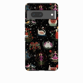 Google Tough Case -  Twelve Days Black By Maja Lindberg Drop Shield