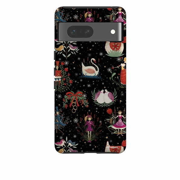 Google Tough Case -  Twelve Days Black By Maja Lindberg Drop Shield