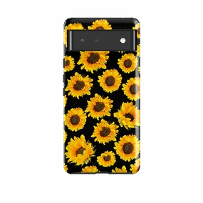 Google Tough Case -  Yellow Sunflowers Vivid Finish
