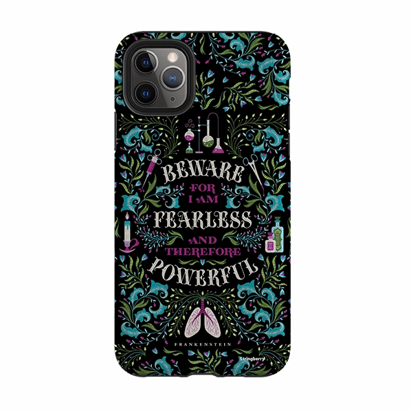 Matte Coating Finish Flexible Pattern Layer iPhone Tough Case - Frankenstein By Jenny Zemanek