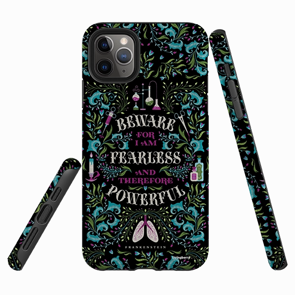 iPhone Tough Case - Frankenstein By Jenny Zemanek Flexible Edge Texture