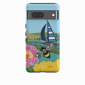 Google Tough  Case - Coastal Garden II By Kate Heiss Matte Finish
