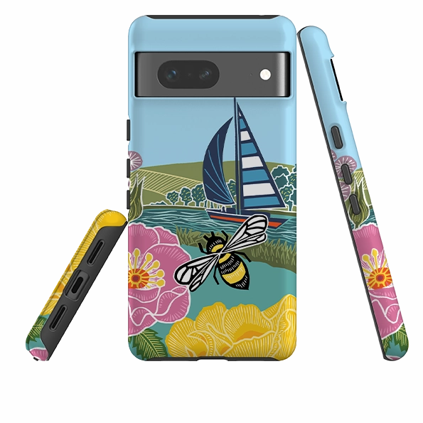 Google Tough  Case - Coastal Garden II By Kate Heiss Stylish grip