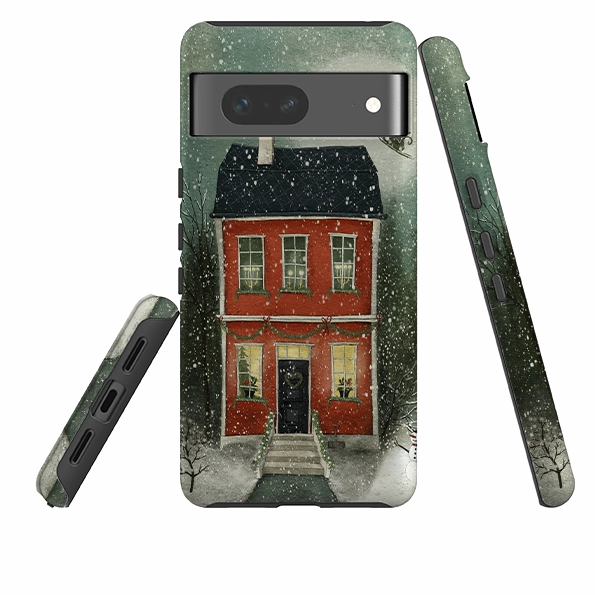 Google Tough Case -  Night Before Christmas By Maja Lindberg Rugged Frame Design Luxury Finish