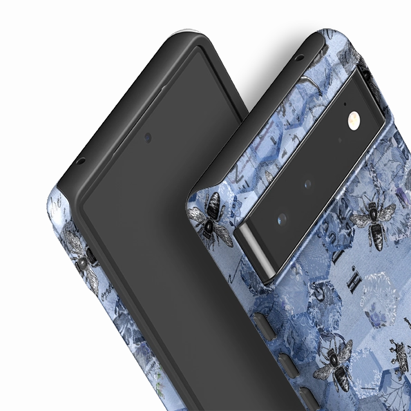 Stylish Layer Texture Polished Finish Texture Google Tough Case -  Grunge Bee