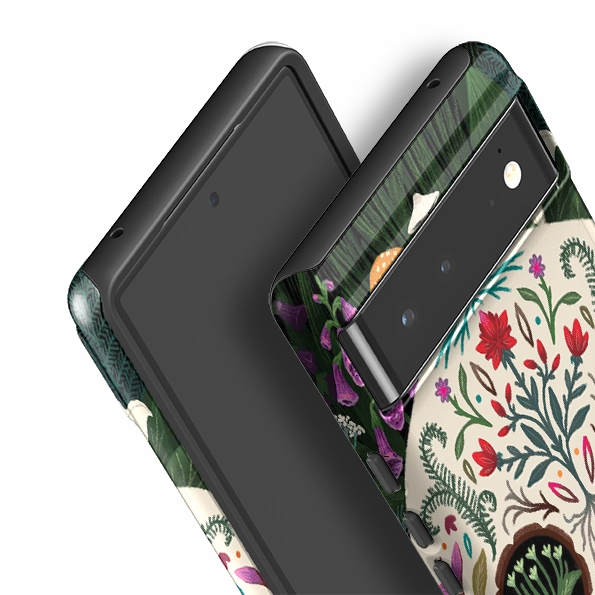 Google Tough Case -  Poison Sugar Skull By Anna Stead Soft Finish