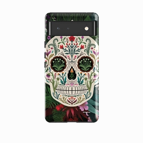Google Tough Case -  Poison Sugar Skull By Anna Stead Soft Feelings