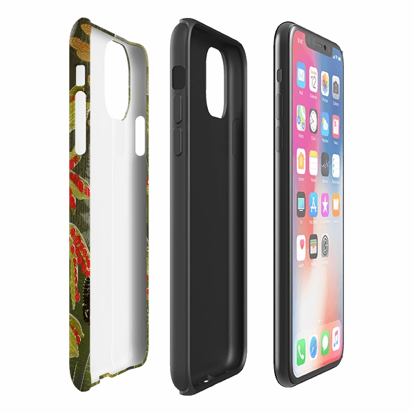 iPhone Tough Case - October Hedgehog By Liane Payne Premium Surface