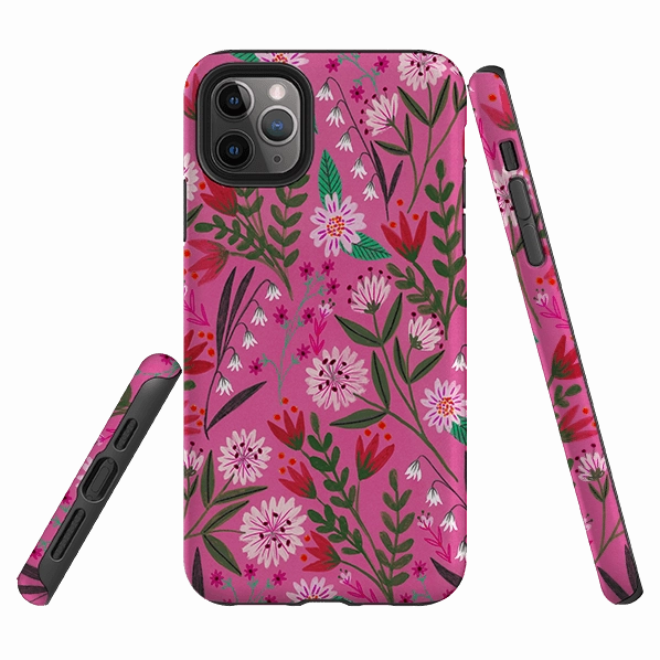 iPhone Tough Case - Pink Sunset By Lee Foster Wilson Travel Friendly