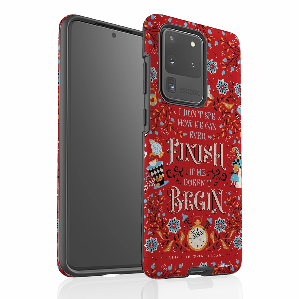 Modern Function Lightweight Frame Samsung Tough Case - Alice By Jenny Zemanek