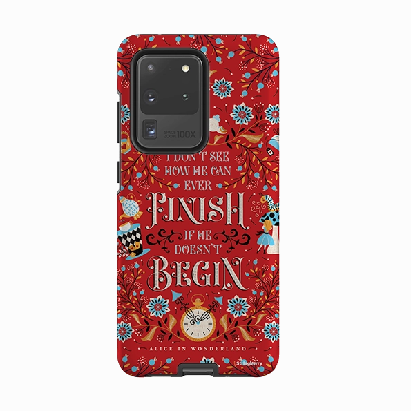 Samsung Tough Case - Alice By Jenny Zemanek Strong protection