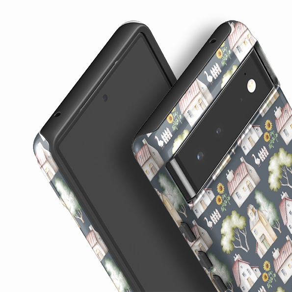 Google Tough Case -  Country Cottage Pattern Matte Protection Matte Finish