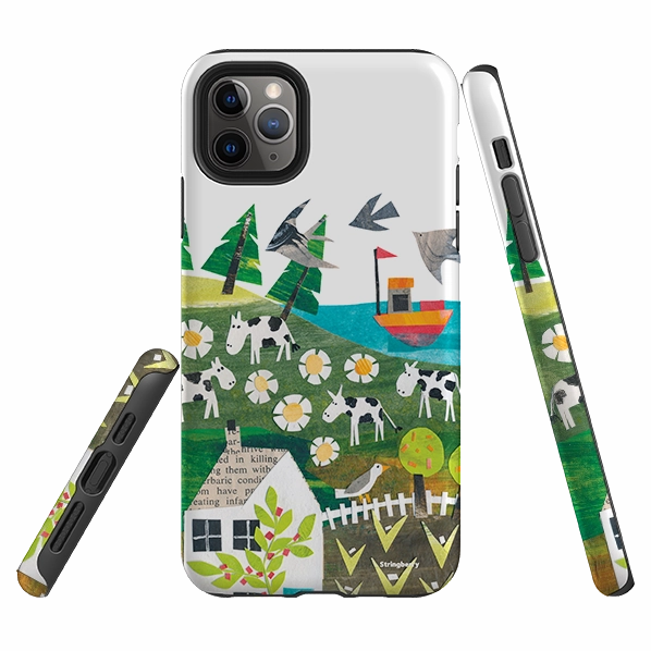 Light Design iPhone Tough Case - Countryscape VII By Tracey English