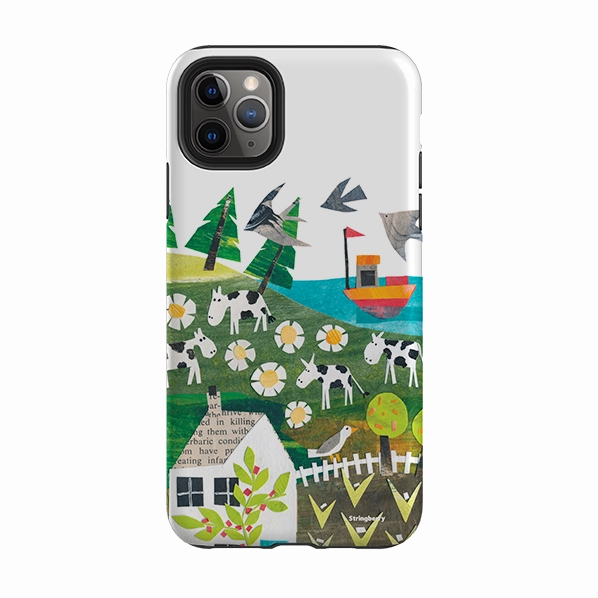Tactile Feel iPhone Tough Case - Countryscape VII By Tracey English