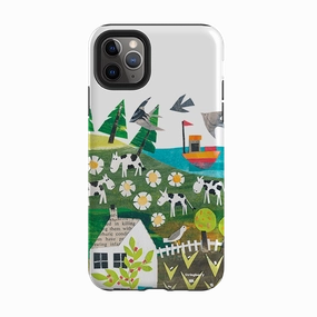 Tactile Feel iPhone Tough Case - Countryscape VII By Tracey English
