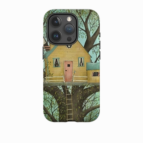 iPhone Tough Case - Tree House By Maja Lindberg Everyday Style
