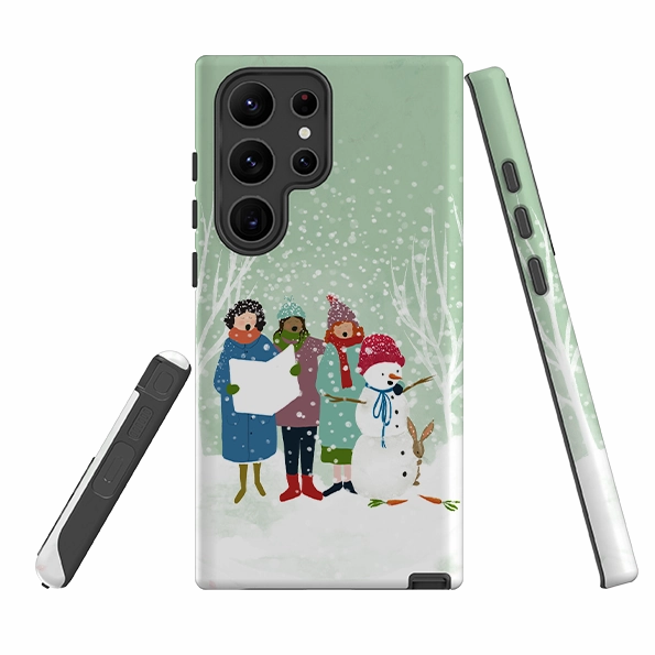 Samsung Tough Case - Card Singers 3 By Katherine Quinn Durable Accessory TPU Material
