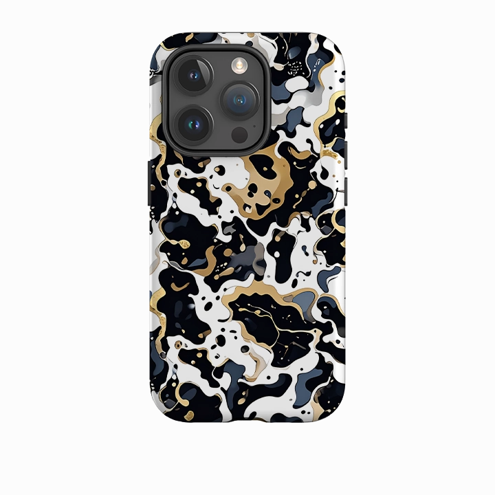 iPhone Tough Case - Moet Marble Elegant Layer Texture