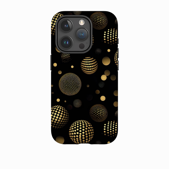 Smooth Fit iPhone Case - Dark Polka