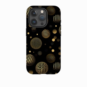 iPhone Case - Dark Polka Stylish Cover Minimal Shield