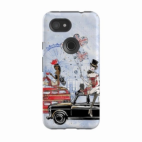 Slim Edge Creative Accent Google Tough Case -  London Icons