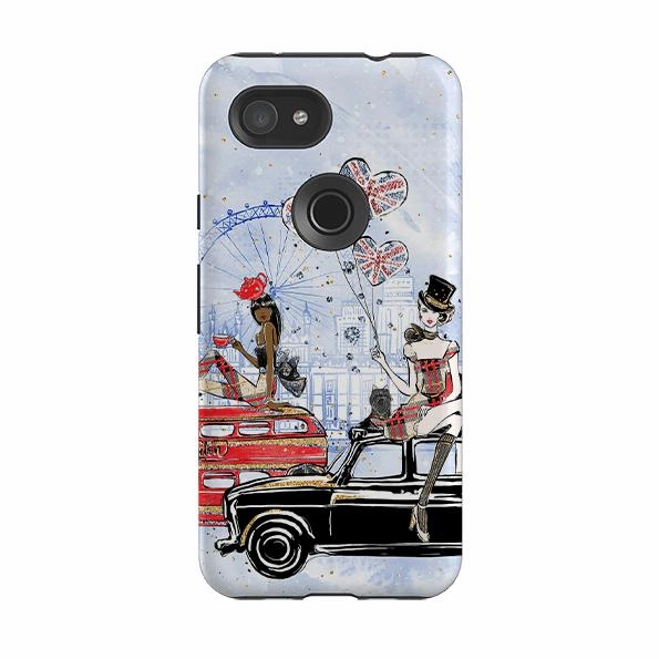 Slim Edge Creative Accent Google Tough Case -  London Icons