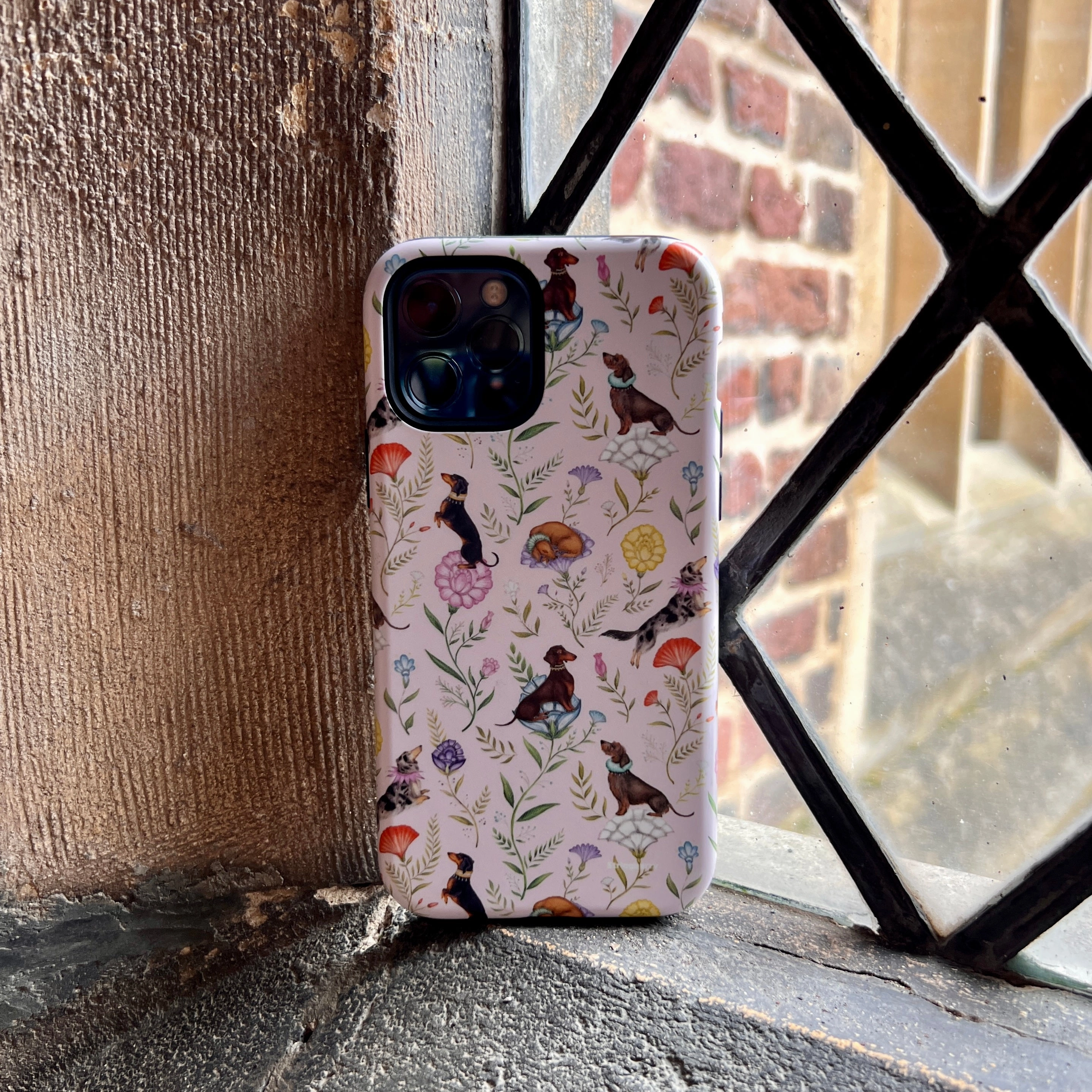 iPhone Tough Case - Doxy Day Afternoon Petal By Catherine Rowe Gloss Finish Design Refined Form