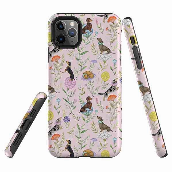 Creative Artwork Clear Back iPhone Tough Case - Doxy Day Afternoon Petal By Catherine Rowe