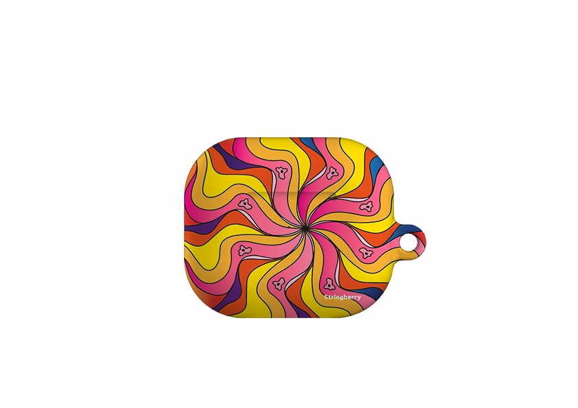 Bells Airpod Case Gen 3 compact neon silicone travel shell eco friendly wireless cover