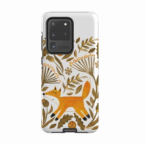 Samsung Tough Case - Foxie By Tracey English Elegant Pattern Smooth Detail