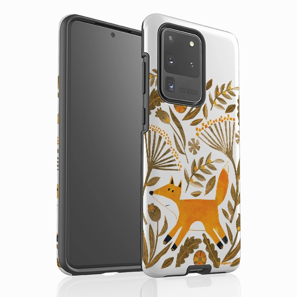 Matte Build Luxury Grip Samsung Tough Case - Foxie By Tracey English