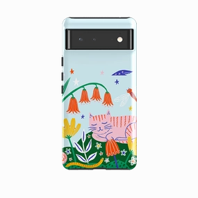 Vivid Gradient Google Tough Case -  Cat By Lee Foster Wilson