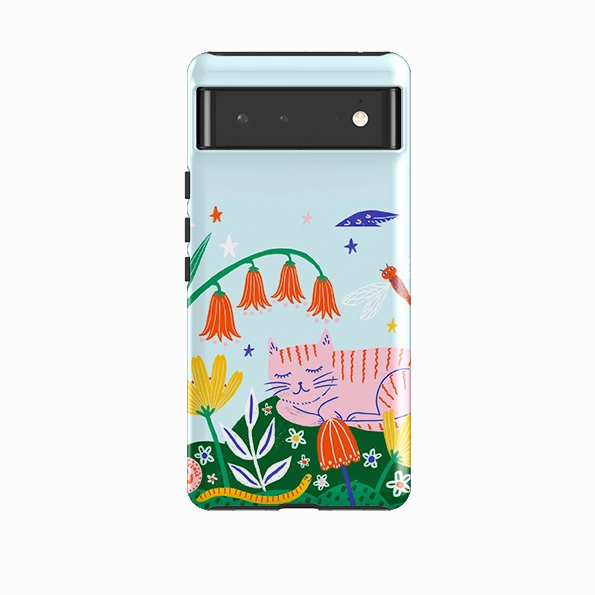 Vivid Gradient Google Tough Case -  Cat By Lee Foster Wilson