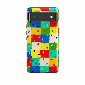 Shock Absorbing Rugged Edge Texture Google Tough Case -  Garden Plot By Sarah Campbell