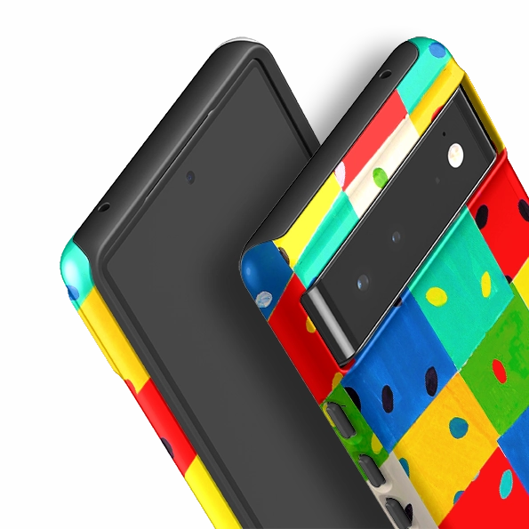 Protective Design Texture Google Tough Case -  Garden Plot By Sarah Campbell