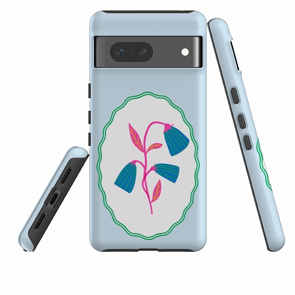 Universal Design Polished Layer Google Tough Case - Floral Portrait