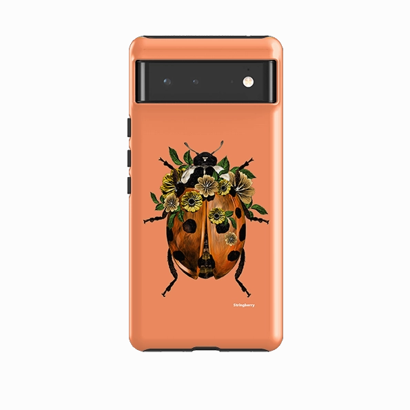 Comfort Use Google Tough Case -  Ladybug Papaya