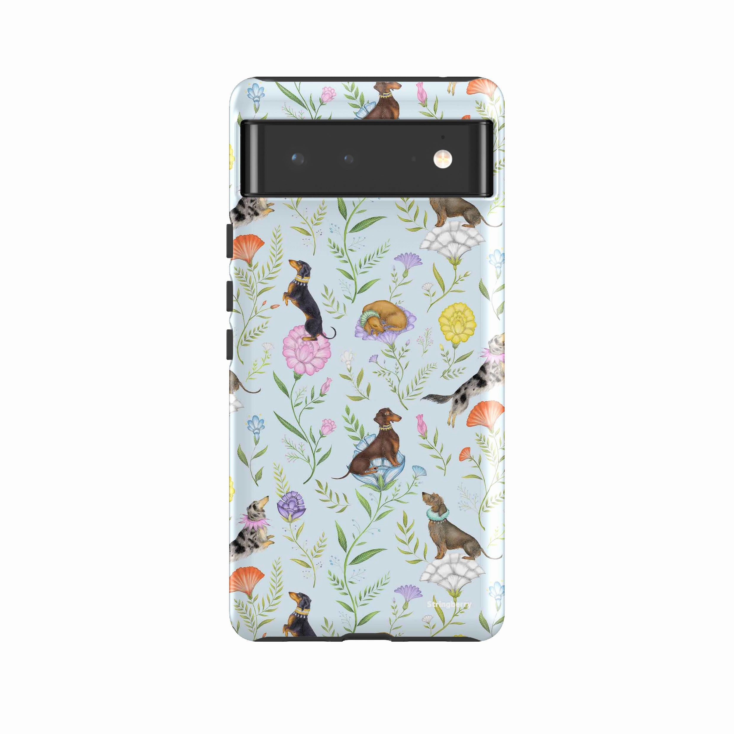 Tough Grip Google Tough Case -  Google Pixel Case Doxy Day Afternoon Sky By Catherine Rowe