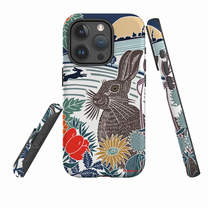 iPhone Tough Case - Winter Hare By Kate Heiss Compact Protection