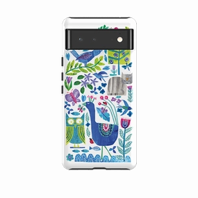 Google Tough Case -  Back Garden By Tracey English Drop Shield Shock Absorbing