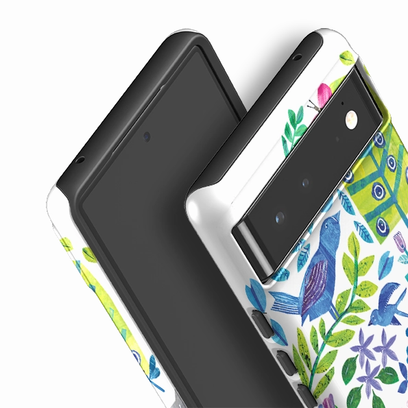 Google Tough Case -  Back Garden By Tracey English Soft Surface Layer Luxury Style