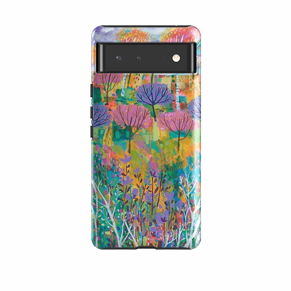 Google Tough Case -  Trees By Claire West Comfort Use