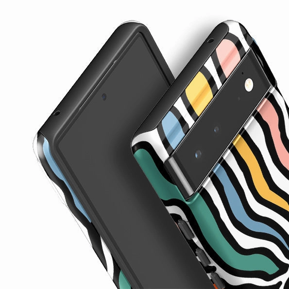 Minimal Pattern Texture Google Tough Case -  Wiggles