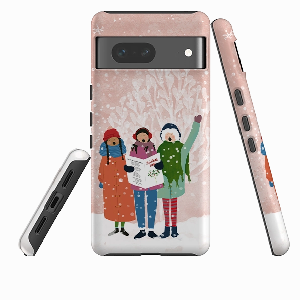Hybrid Edge Personal Style Google Tough Case - Card Singers 1 By Katherine Quinn